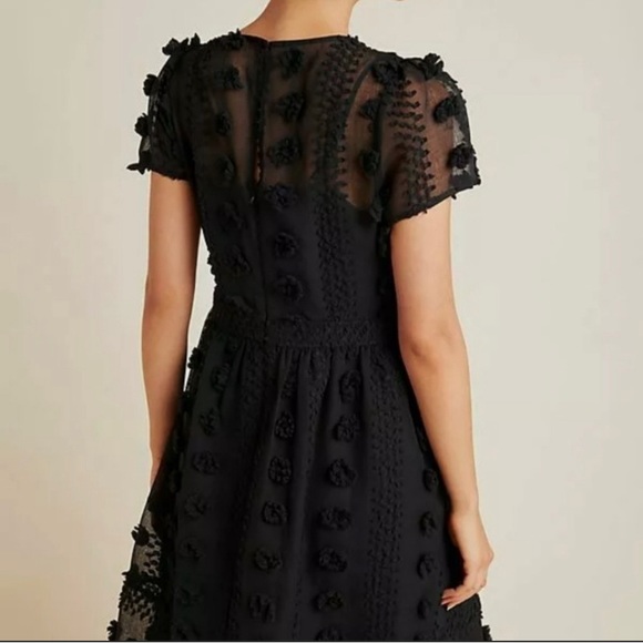 Beautiful anthropology/Sunday in Brooklyn textured party dress - Picture 3 of 10